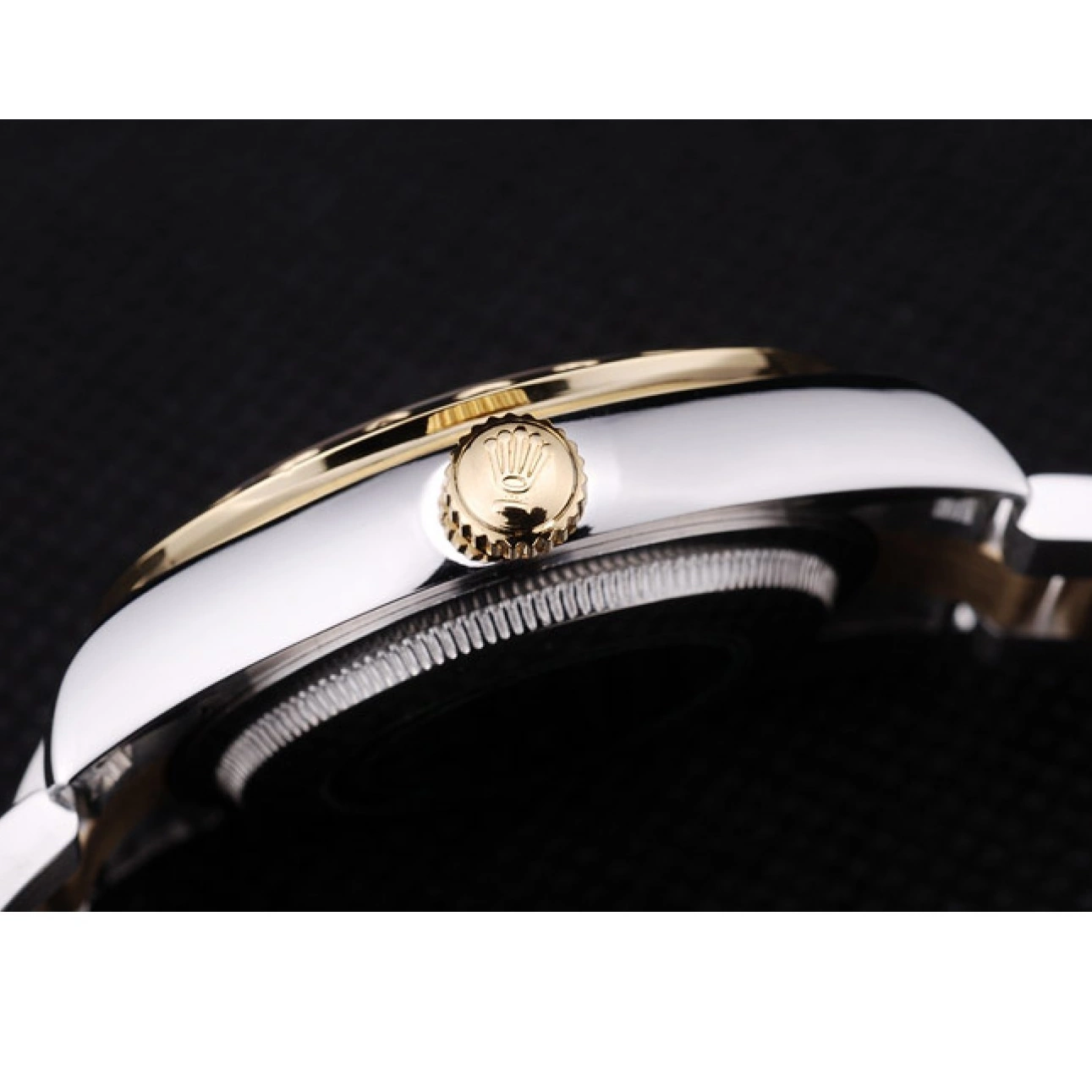 AAA Replica Watches 7463 Diamond Dial Rolex Datejust Bezel Black 0801